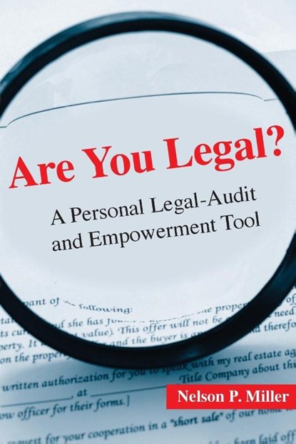 Are You Legal?, Nelson P (Western Michigan University Thomas M. Cooley Law School) Miller - Paperback - 9780990555339
