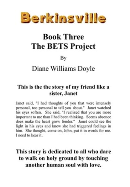 Book Three: The BETS Project, Diane Williams Doyle - Ebook - 9780990690047