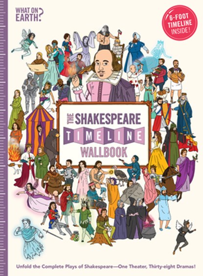 The Shakespeare Timeline Wallbook: Unfold the Complete Plays of Shakespeare--One Theater, Thirty-Eight Dramas!, Christopher Lloyd - Gebonden - 9780993284762