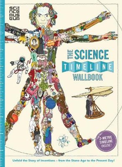 The Science Timeline Wallbook, Christopher Lloyd - Gebonden - 9780995482012