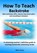 How To Teach Backstroke, Mark Young - Paperback - 9780995484245