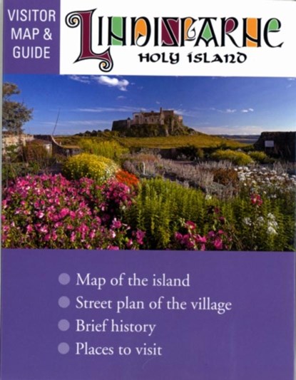 Lindisfarne Holy Island Visitor map and guide, Paul Frodsham - Gebonden - 9780995748583