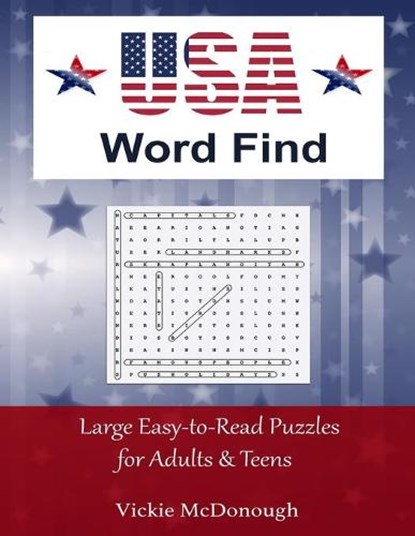 USA Word Find, Vickie McDonough - Paperback - 9780997176728