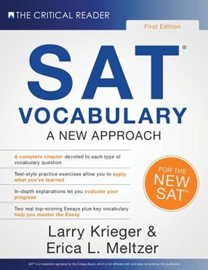 SAT Vocabulary: A New Approach, Erica L. Meltzer - Paperback - 9780997517842