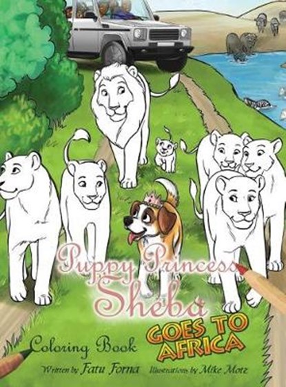 Puppy Princess Sheba Goes to Africa, FORNA,  Fatu - Gebonden - 9780998461021