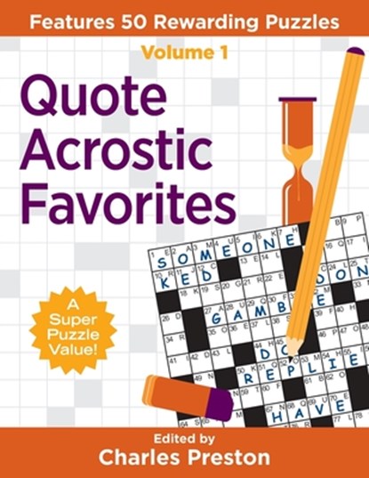 Quote Acrostic Favorites, Charles Preston - Paperback - 9780998832234