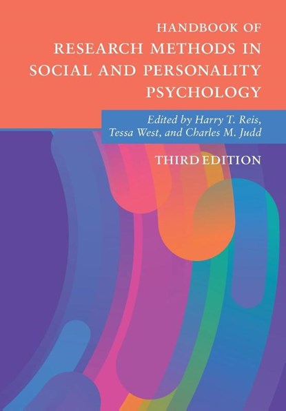 Handbook of Research Methods in Social and Personality Psychology, Harry T. (University of Rochester Reis ; Tessa (New York University) West ; Charles M. (University of Colorado Boulder) Judd - Paperback - 9781009170130