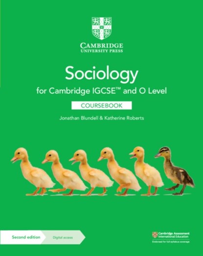 Cambridge IGCSE(TM) and O Level Sociology Coursebook with Digital Access (2 Years), Jonathan Blundell ; Katherine Roberts - Paperback - 9781009282963