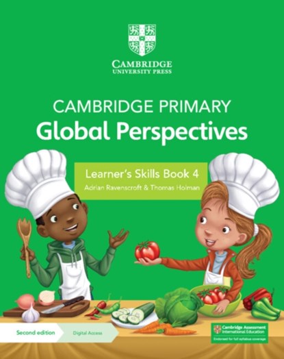 Cambridge Primary Global Perspectives Learner's Skills Book 4 with Digital Access (1 Year), Adrian Ravenscroft ;  Thomas Holman - Paperback - 9781009325639