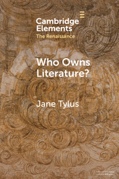 Who Owns Literature?, Jane (Yale University Tylus - Paperback - 9781009357869
