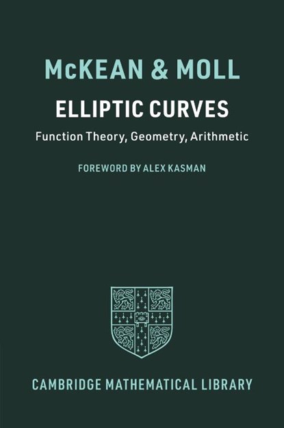 Elliptic Curves, Henry (New York University) McKean ; Victor (Tulane University Moll - Paperback - 9781009602112