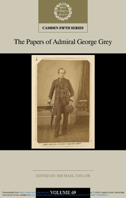 The Papers of Admiral George Grey: Volume 69, Michael Taylor - Paperback - 9781009654555