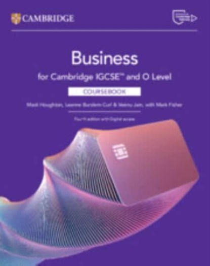 Cambridge Igcse(tm) and O Level Business Coursebook with Digital Access (2 Years), Medi Houghton - Gebonden - 9781009813501