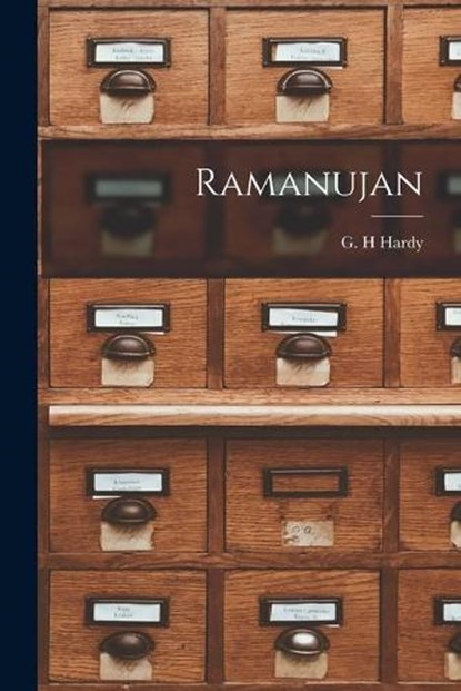 Ramanujan, G. H. Hardy - Paperback - 9781015227637