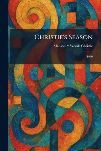 Christie's Season, niet bekend - Paperback - 9781025555355