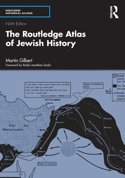 The Routledge Atlas of Jewish History, Martin Gilbert - Paperback - 9781032053806