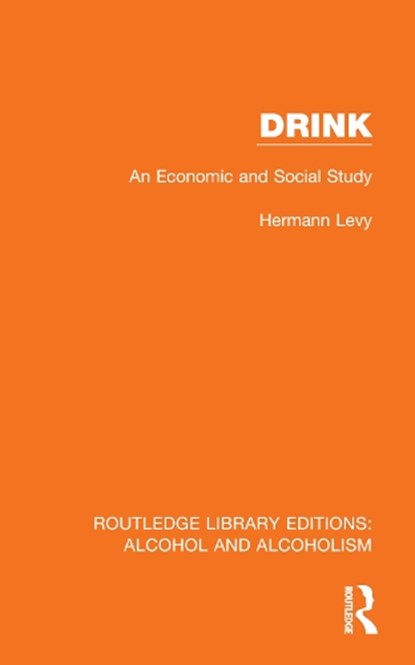 Drink, Hermann Levy - Paperback - 9781032615752