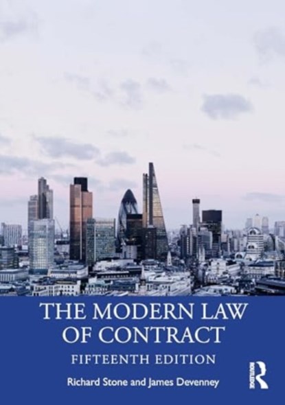 The Modern Law of Contract, Richard (University of Lincoln Stone ; James (Exeter University Devenney - Paperback - 9781032626734
