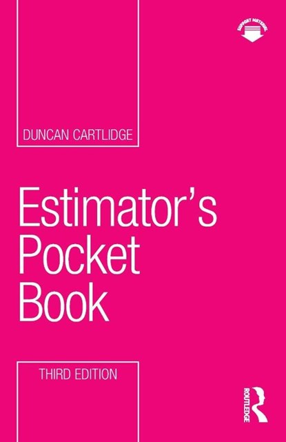 Estimator’s Pocket Book, Duncan Cartlidge - Paperback - 9781032661520