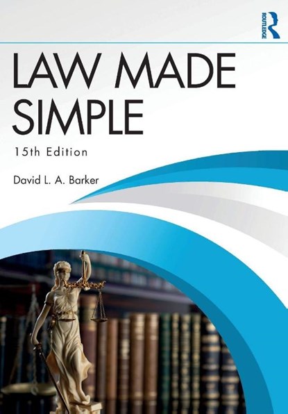 Law Made Simple, David L. A. Barker - Paperback - 9781032728247