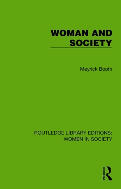 Woman and Society, Meyrick Booth - Paperback - 9781032871721
