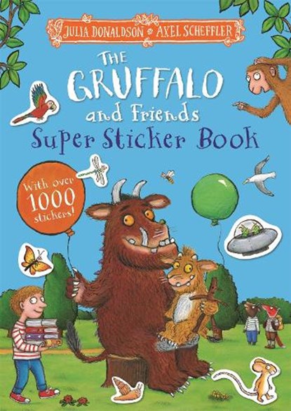 The Gruffalo and Friends Super Sticker Book, Julia Donaldson - Paperback - 9781035001514