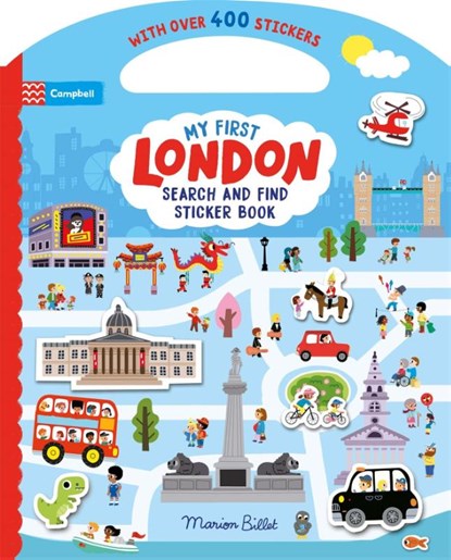 My First Search and Find London Sticker Book, Campbell Books - Paperback - 9781035055654