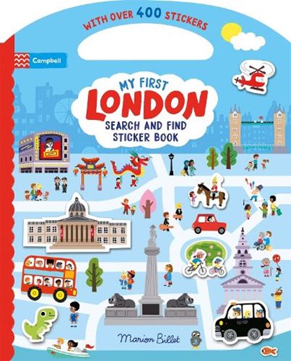 My First Search and Find London Sticker Book, Campbell Books - Paperback - 9781035055654