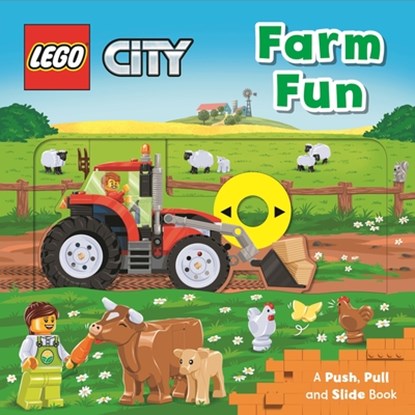 Lego(r) City. Farm Fun: A Push, Pull and Slide Book, MacMillan Children's Books - Gebonden - 9781035064106