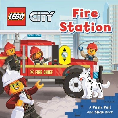 Lego(r) City. Fire Station: A Push, Pull and Slide Book, MacMillan Children's Books - Gebonden - 9781035064137