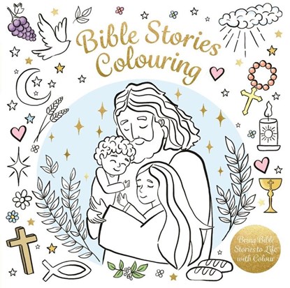 Bible Stories Colouring, Kingfisher - Paperback - 9781035085620
