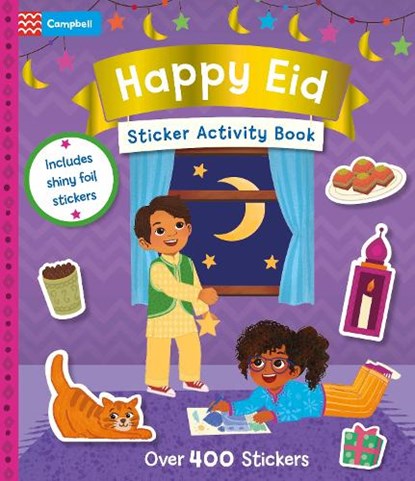 Happy Eid Sticker Activity Book, Campbell Books - Paperback - 9781035086450