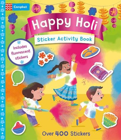 Happy Holi Sticker Activity Book, Campbell Books - Paperback - 9781035088478