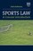 Sports Law, Jack Anderson - Gebonden - 9781035302123