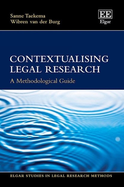 Contextualising Legal Research, Sanne Taekema ; Wibren Van Der Burg - Gebonden - 9781035307388