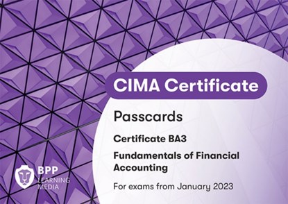 CIMA BA3 Fundamentals of Financial Accounting, BPP Learning Media - Overig - 9781035502868