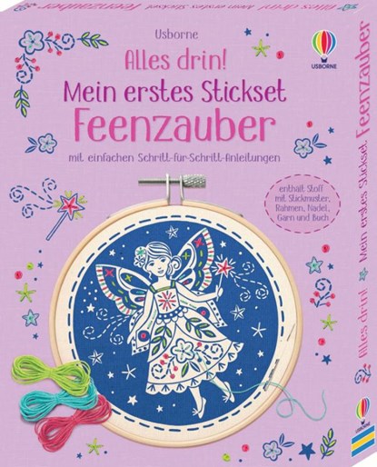 Alles drin! Mein erstes Stickset: Feenzauber, Lara Bryan - Paperback - 9781035700158