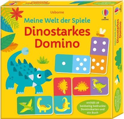 Meine Welt der Spiele: Dinostarkes Domino, Kate Nolan - Paperback - 9781035700318