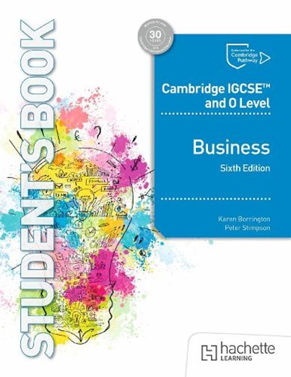 Cambridge IGCSE and O Level Business Sixth Edition, Karen Borrington ; Peter Stimpson - Paperback - 9781036010645
