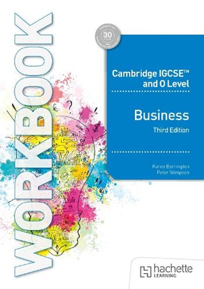 Cambridge IGCSE and O Level Business Workbook Third Edition, Karen Borrington ; Peter Stimpson - Paperback - 9781036010720