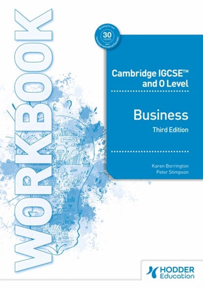 Cambridge IGCSE and O Level Business Workbook Third Edition, Karen Borrington ; Peter Stimpson - Paperback - 9781036010720