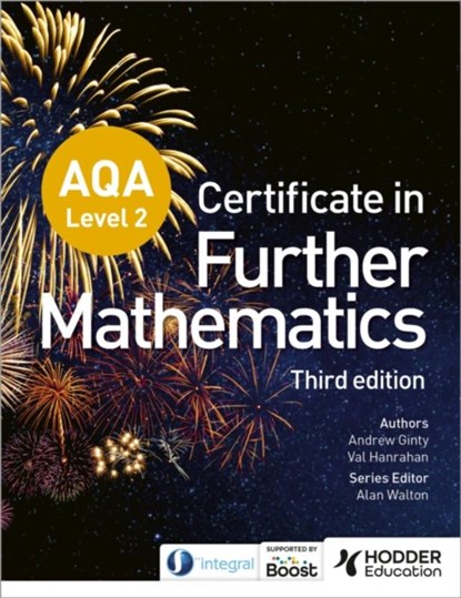 AQA Level 2 Certificate in Further Mathematics (3rd edition), Andrew Ginty ; Val Hanrahan ; David Pritchard - Paperback - 9781036011475
