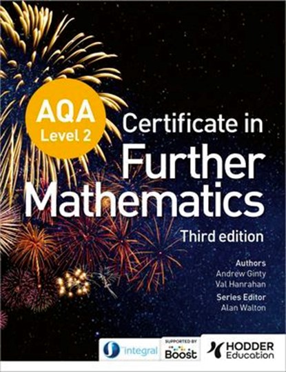 AQA Level 2 Certificate in Further Mathematics (3rd edition), Andrew Ginty ; Val Hanrahan ; David Pritchard - Ebook - 9781036011918