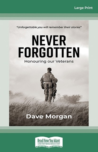 Never Forgotten, Dave Morgan - Paperback - 9781038779649