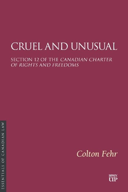Cruel and Unusual, Colton Fehr - Paperback - 9781049801711