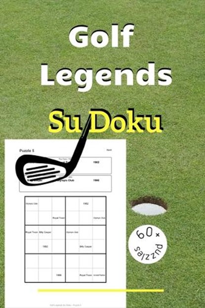 Golf Legends Su Doku, Thomas Houston - Paperback - 9781066637850