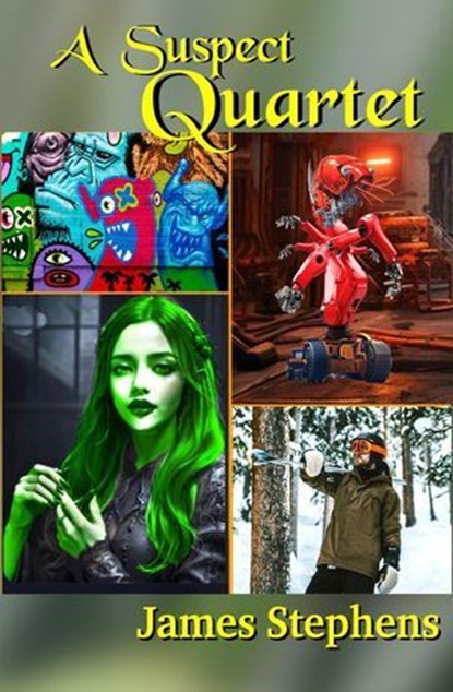 A Suspect Quartet, James Stephens - Ebook - 9781067074708