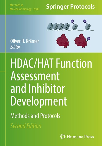 HDAC/HAT Function Assessment and Inhibitor Development, Oliver H. Kramer - Gebonden - 9781071627877