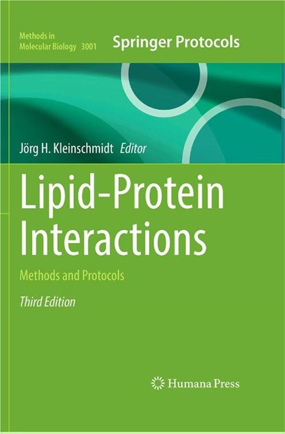 Lipid-Protein Interactions, Jorg H. Kleinschmidt - Gebonden - 9781071650530