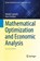 Mathematical Optimization and Economic Analysis, Mikulas Luptacik ; Klaus Prettner - Gebonden - 9781071650752